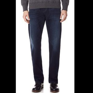 7 For All Mankind Men's Straight Jeans - Dark Blue